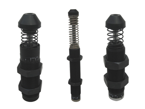 Adjustable industrial shock absorber